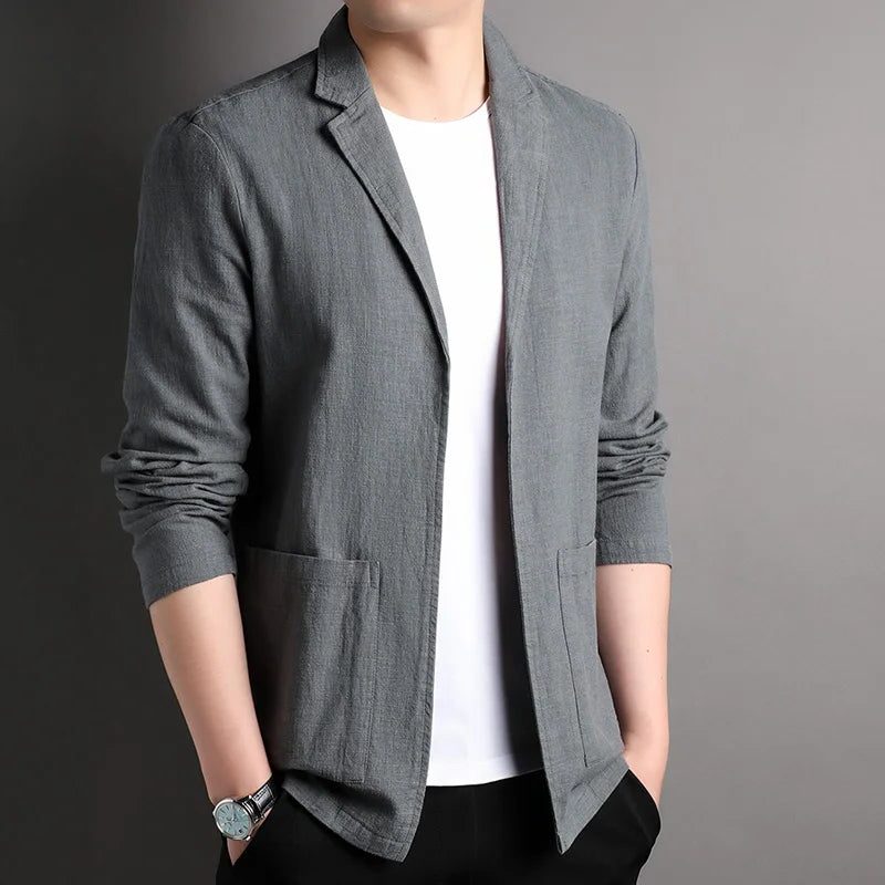 Blazer Leggero da Uomo con Revers Classico