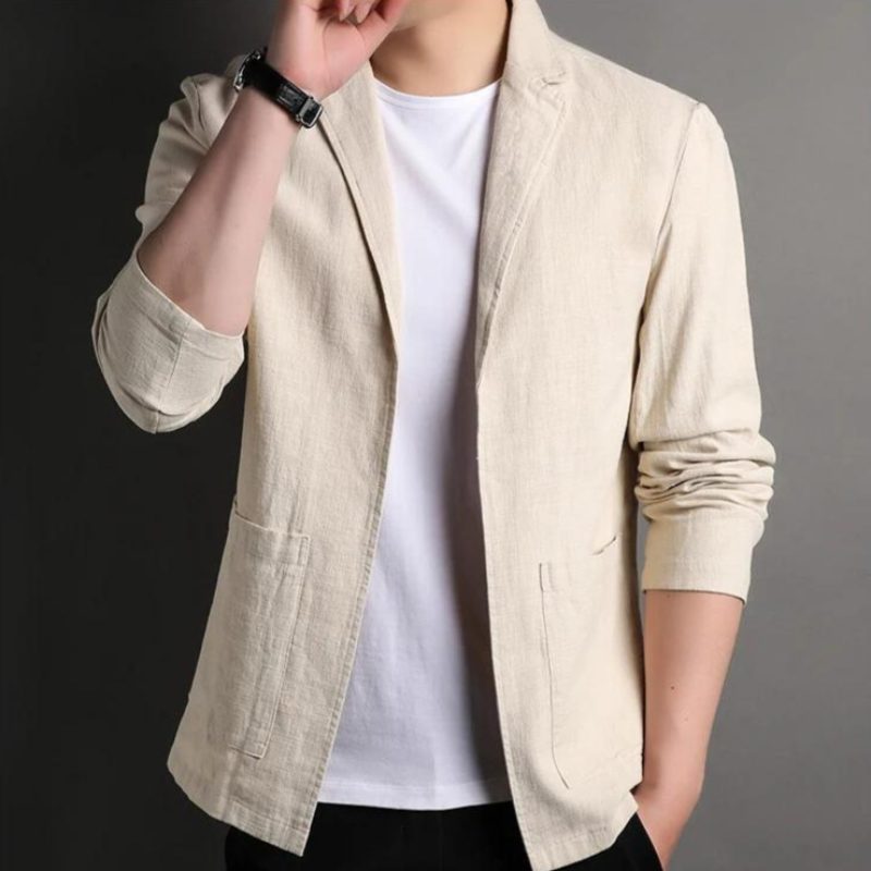 Blazer Leggero da Uomo con Revers Classico — foto 10