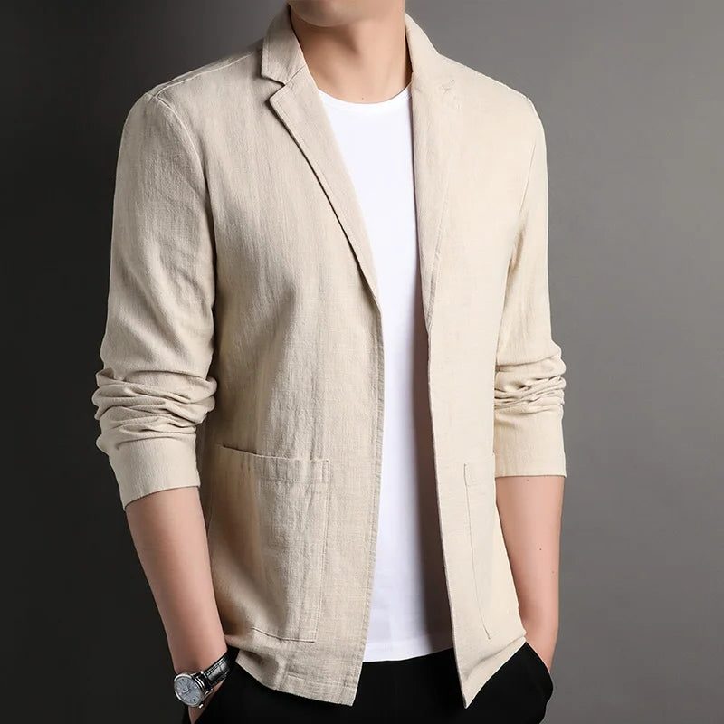 Blazer Leggero da Uomo con Revers Classico — foto 2