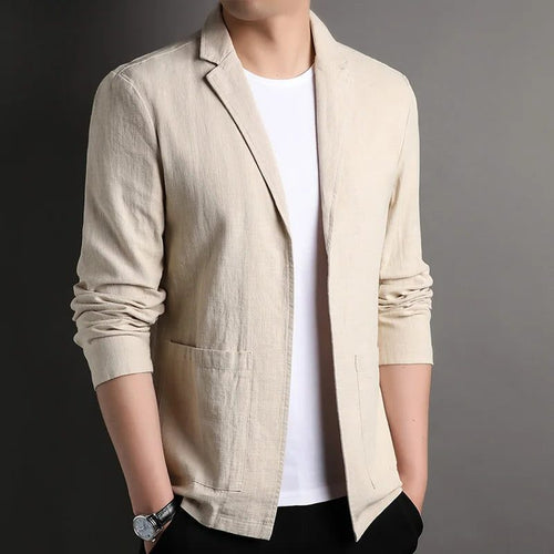 Blazer Leggero da Uomo con Revers Classico — foto 2