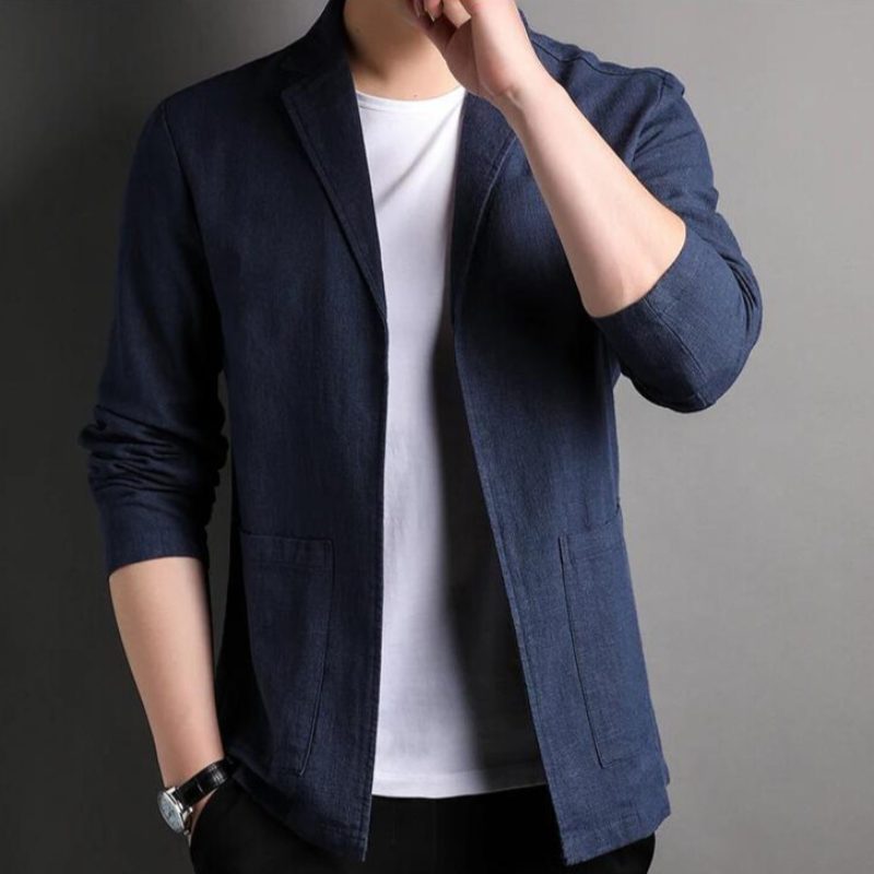 Blazer Leggero da Uomo con Revers Classico — foto 7