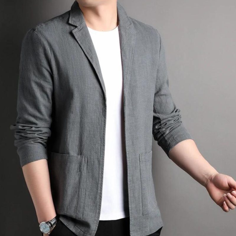 Blazer Leggero da Uomo con Revers Classico — foto 9