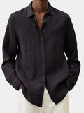 Camicia Oversize da Uomo Vestibilità Ampia