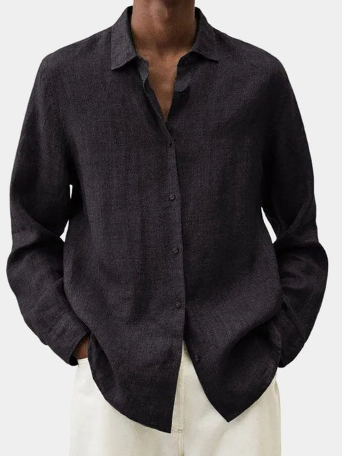 Camicia Oversize da Uomo Vestibilità Ampia