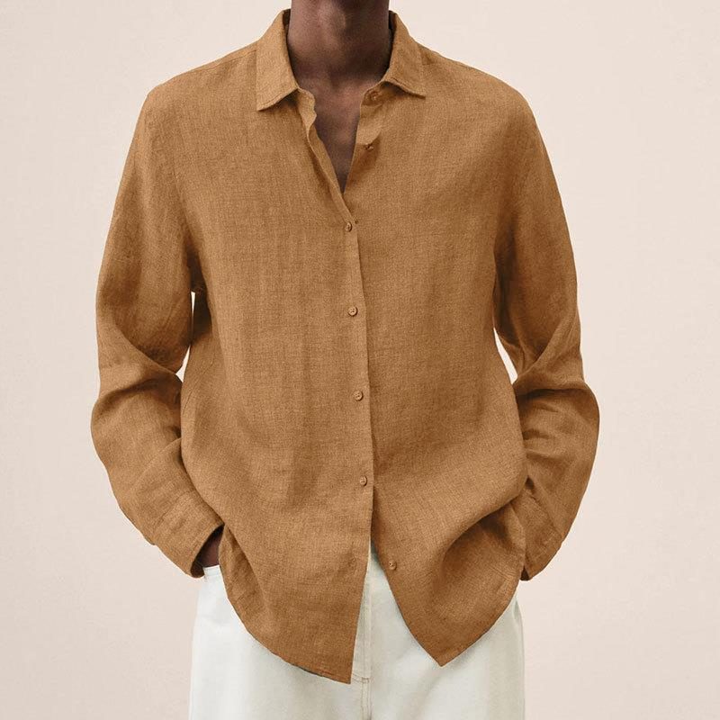 Camicia Oversize da Uomo Vestibilità Ampia — foto 10