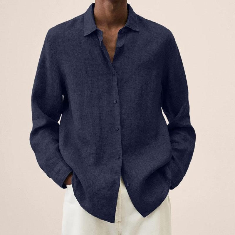 Camicia Oversize da Uomo Vestibilità Ampia — foto 3