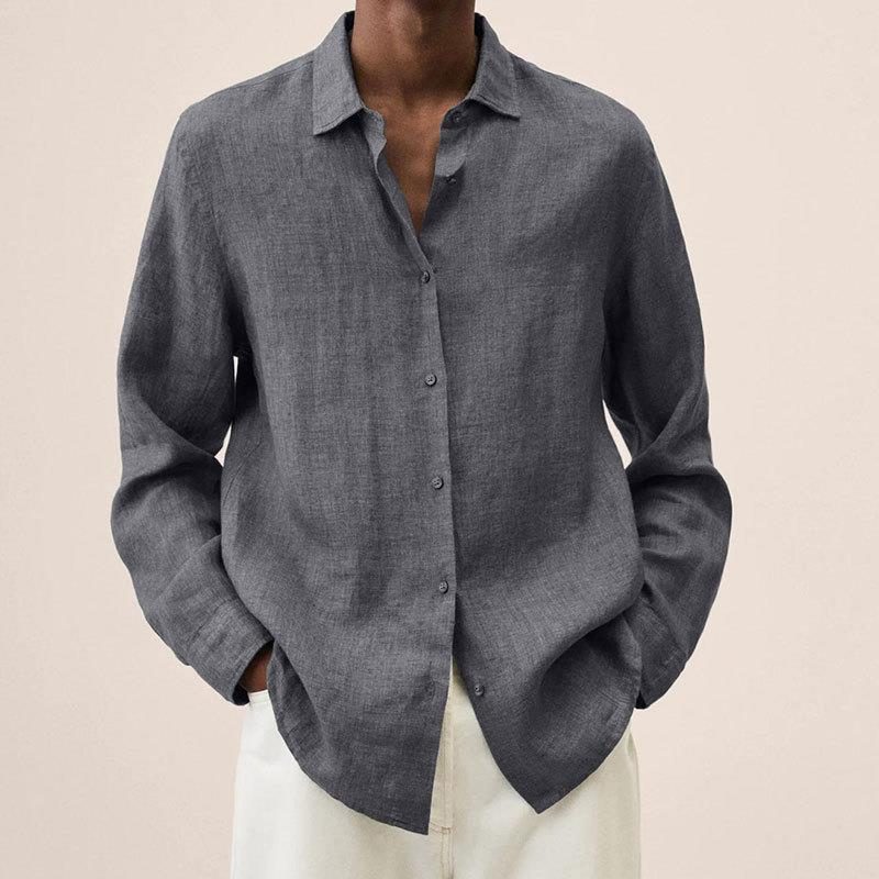 Camicia Oversize da Uomo Vestibilità Ampia — foto 5
