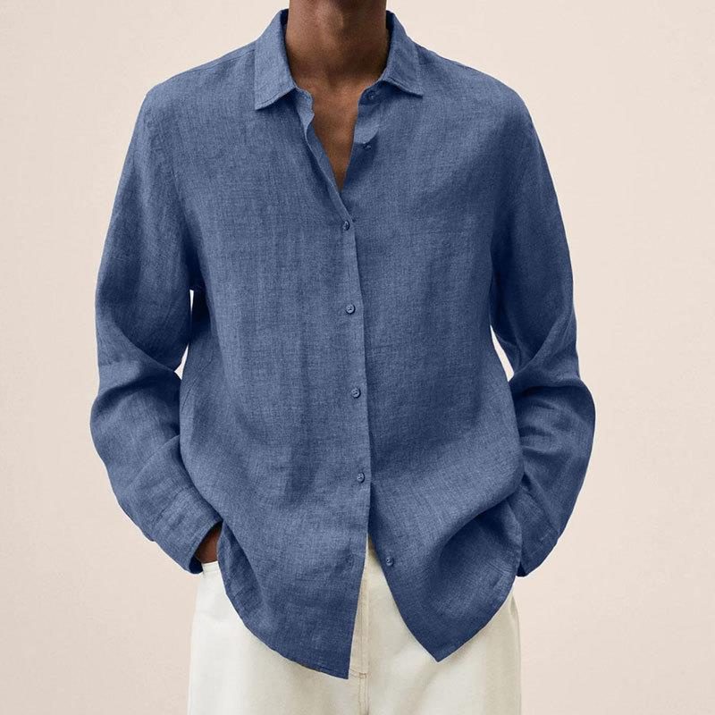 Camicia Oversize da Uomo Vestibilità Ampia — foto 9