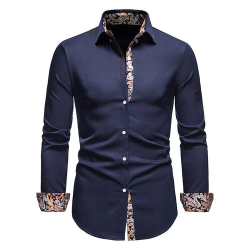 Camicia da Uomo con Dettagli Paisley — foto 2