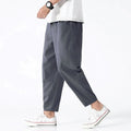 Pantaloni Cropped da Uomo con Gamba Affusolata
