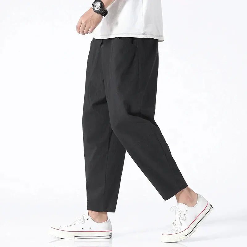 Pantaloni Cropped da Uomo con Gamba Affusolata — foto 2