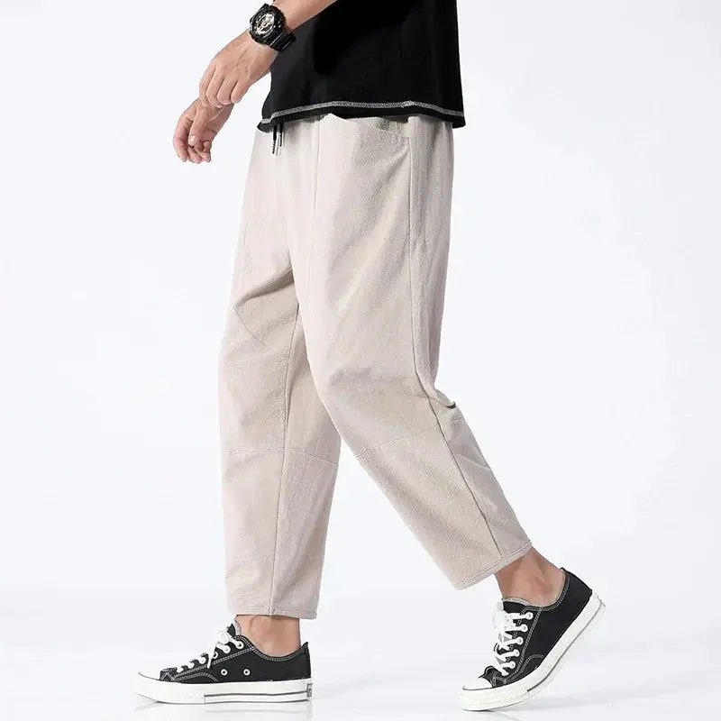 Pantaloni Cropped da Uomo con Gamba Affusolata — foto 3