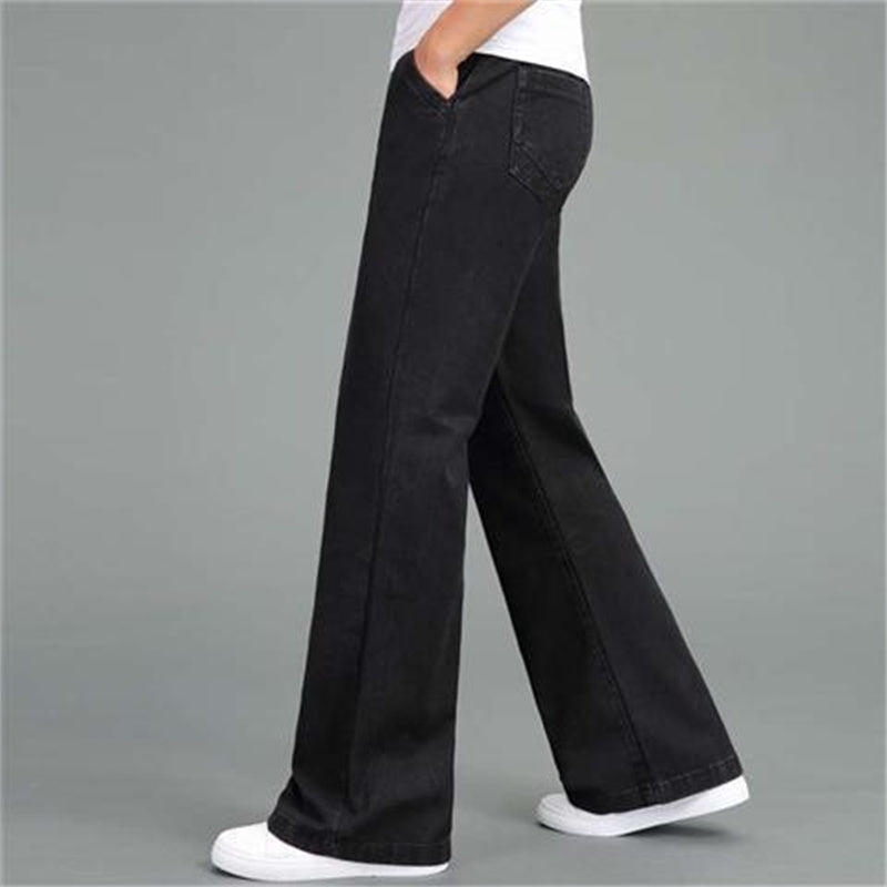 Pantaloni in Denim da Uomo Gamba Larga — foto 3