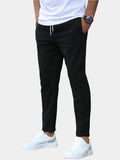 Pantaloni Elasticizzati da Uomo con Coulisse in Vita