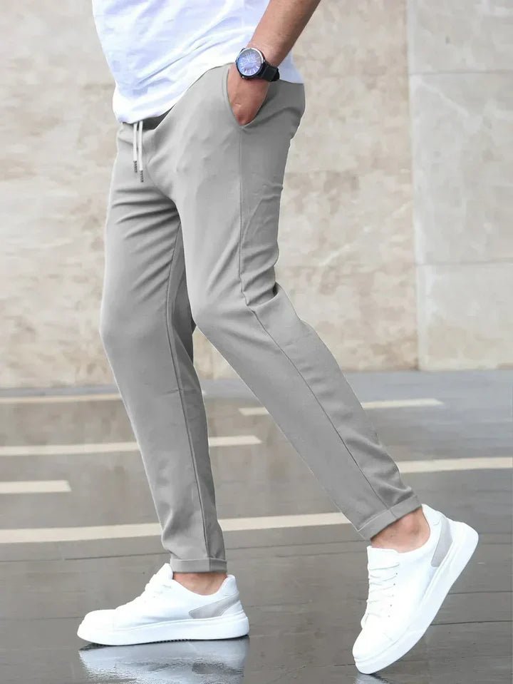Pantaloni Elasticizzati da Uomo con Coulisse in Vita — foto 12