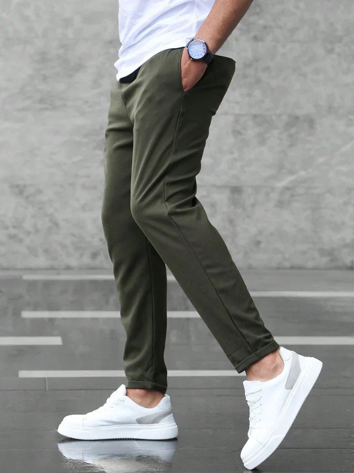 Pantaloni Elasticizzati da Uomo con Coulisse in Vita — foto 13