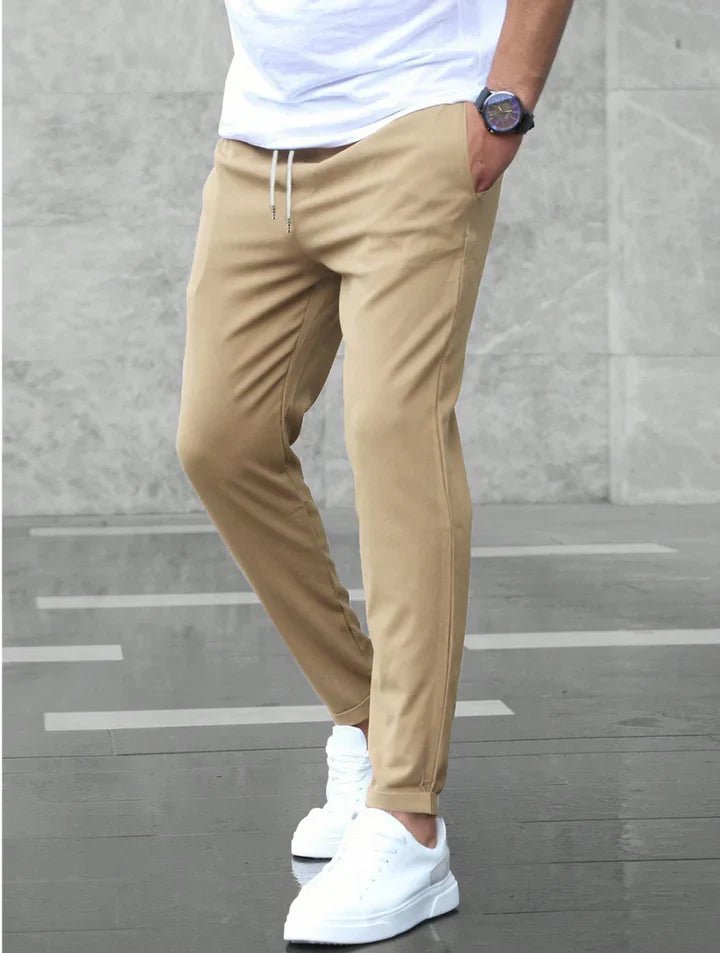 Pantaloni Elasticizzati da Uomo con Coulisse in Vita — foto 14
