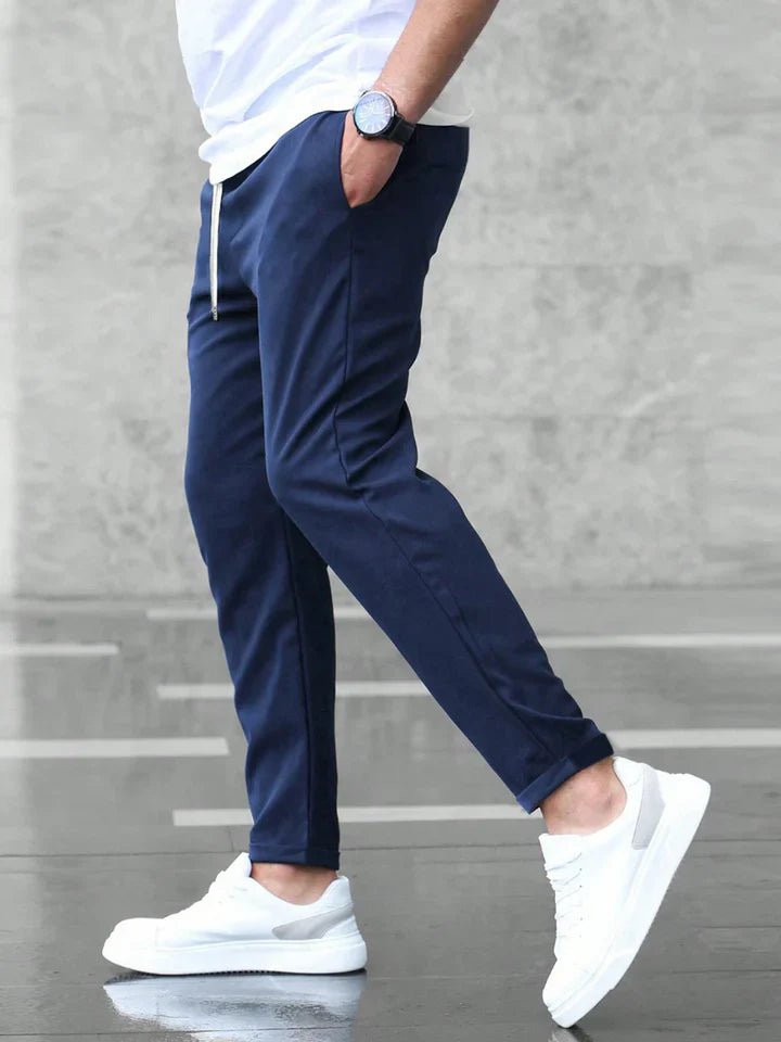 Pantaloni Elasticizzati da Uomo con Coulisse in Vita — foto 15