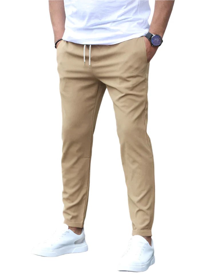 Pantaloni Elasticizzati da Uomo con Coulisse in Vita — foto 5