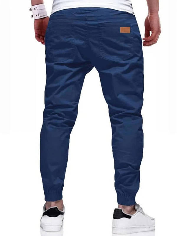 Pantaloni Jogger da Uomo in Cotone con Coulisse — foto 10