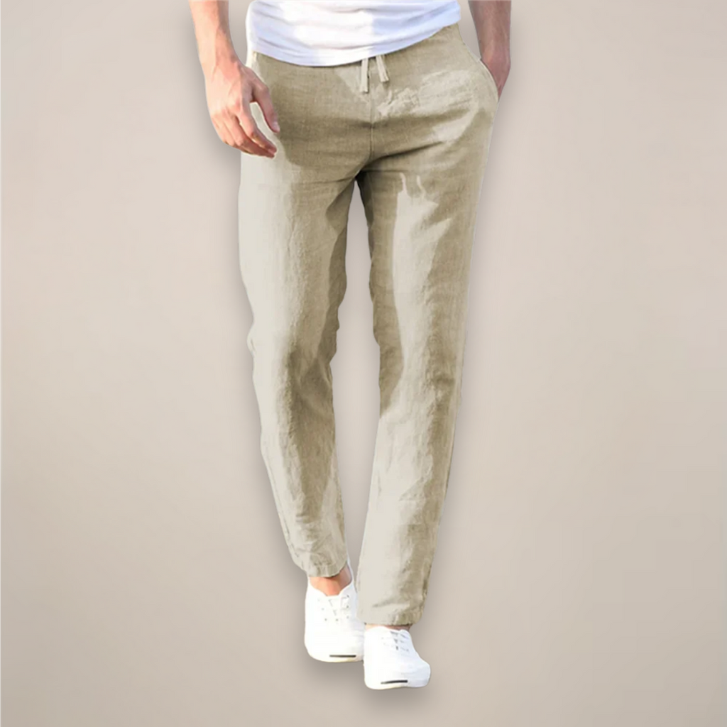 Pantaloni Leggeri da Uomo con Gamba Affusolata — foto 2