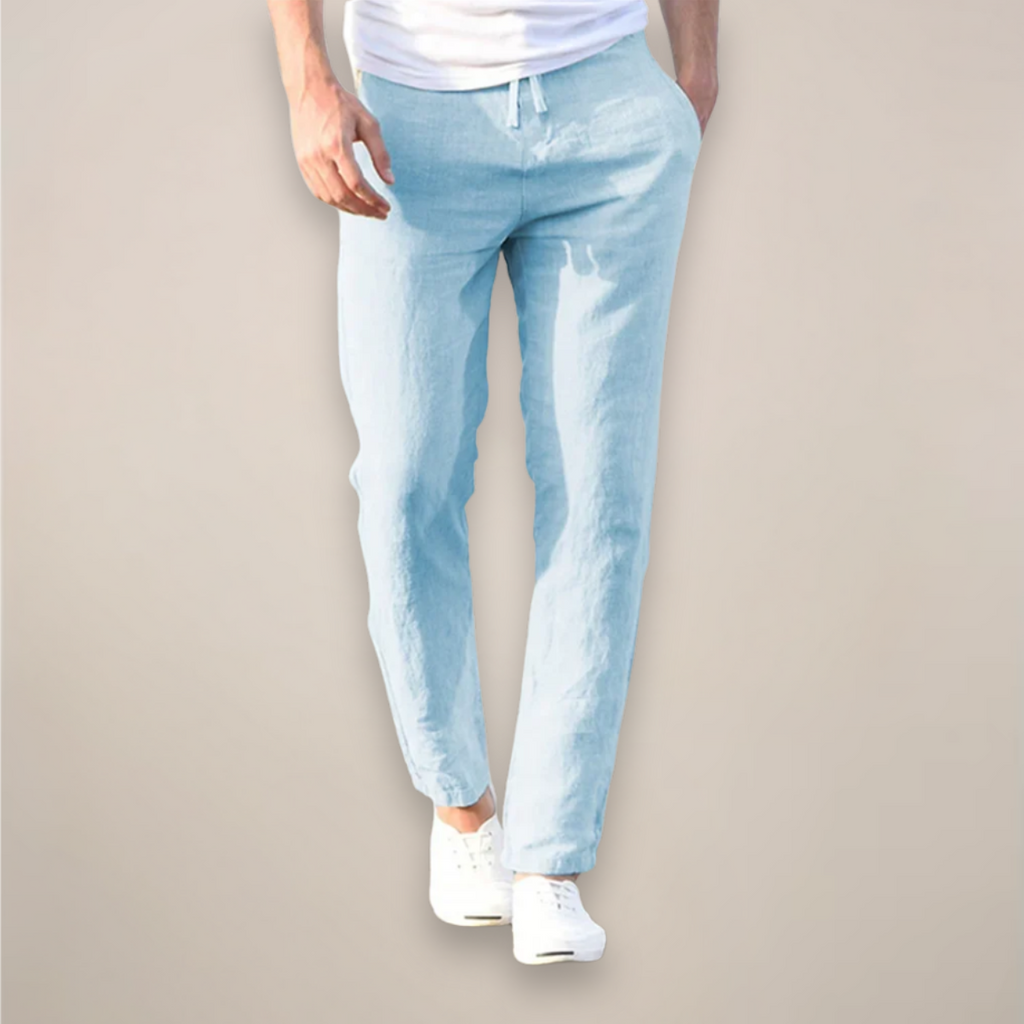 Pantaloni Leggeri da Uomo con Gamba Affusolata — foto 4