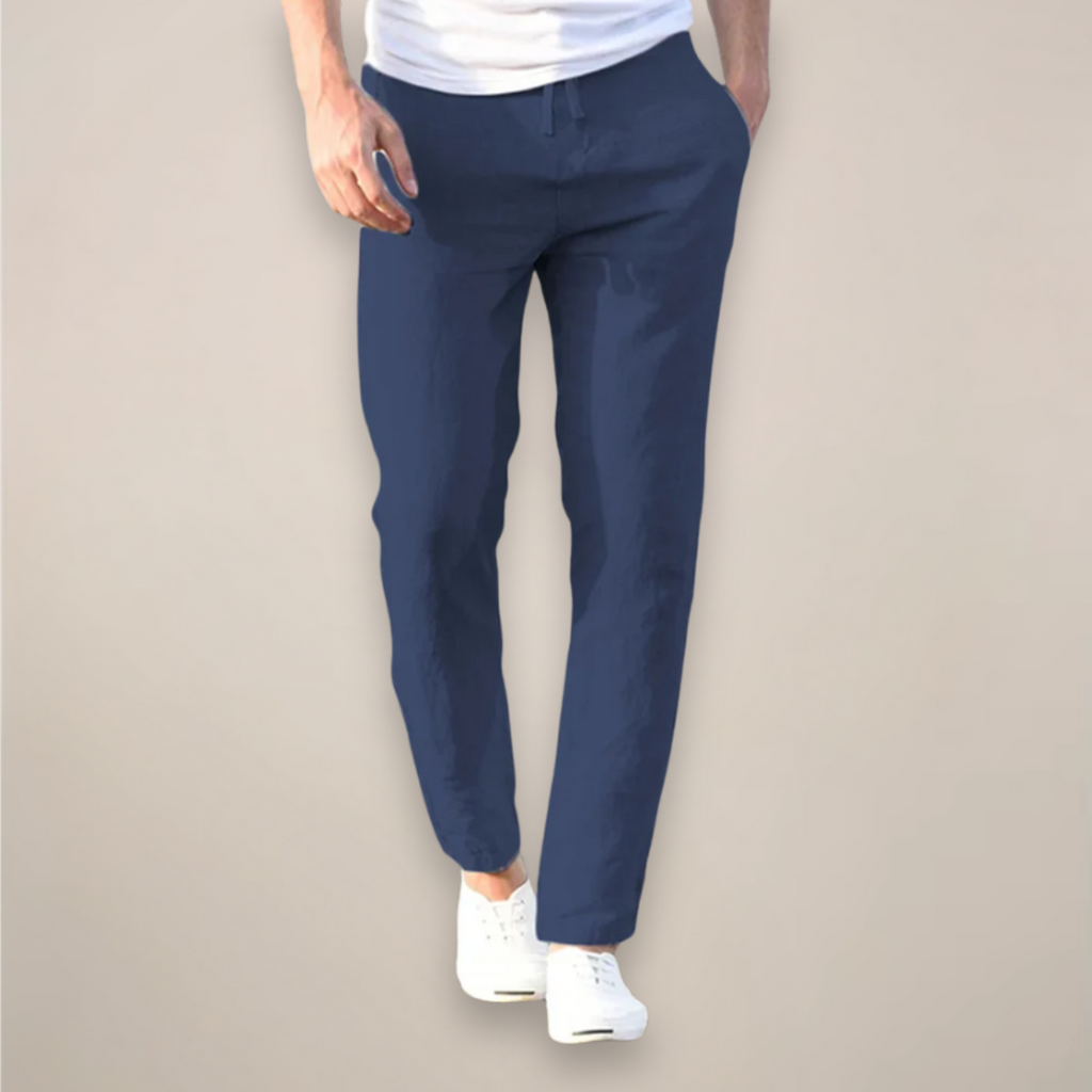 Pantaloni Leggeri da Uomo con Gamba Affusolata — foto 5