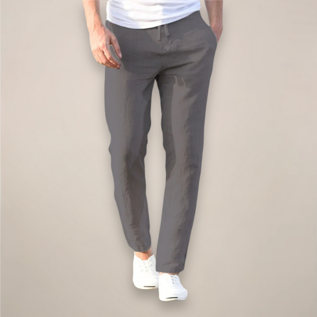 Pantaloni Leggeri da Uomo con Gamba Affusolata — foto 6