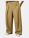 Pantaloni Wide Leg da Uomo con Pinces
