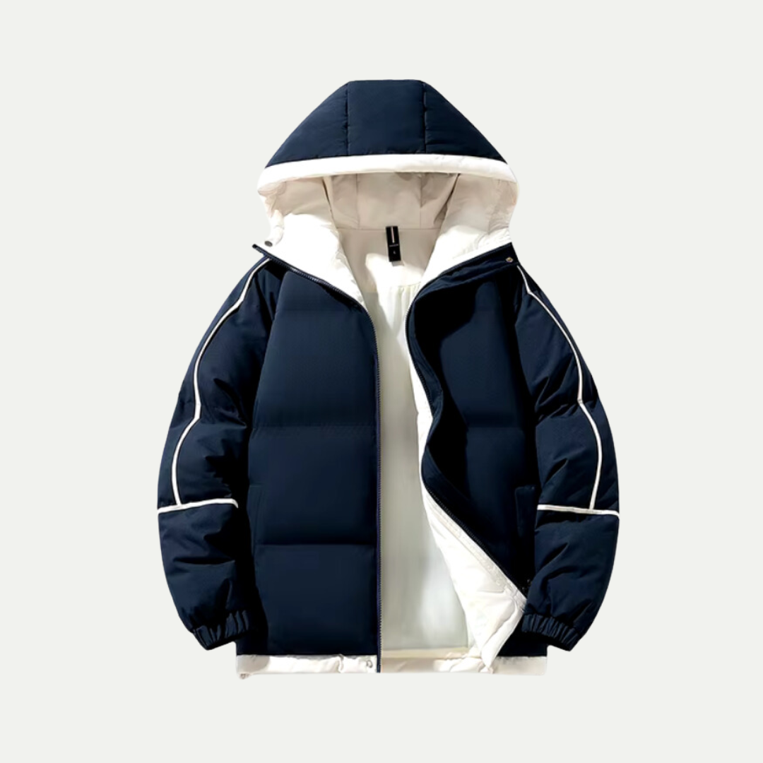 Parka Imbottito da Uomo con Cappuccio — foto 2