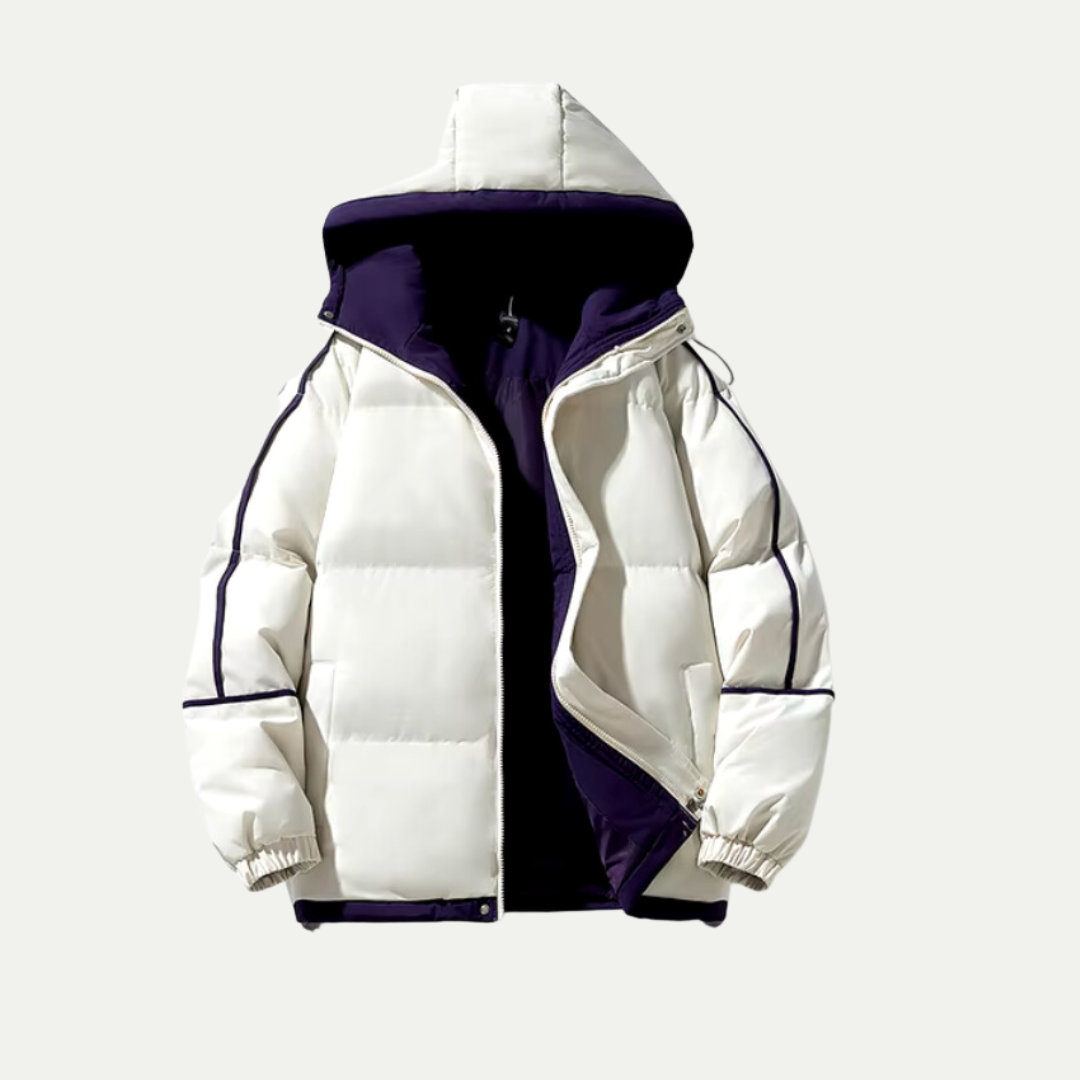 Parka Imbottito da Uomo con Cappuccio — foto 3