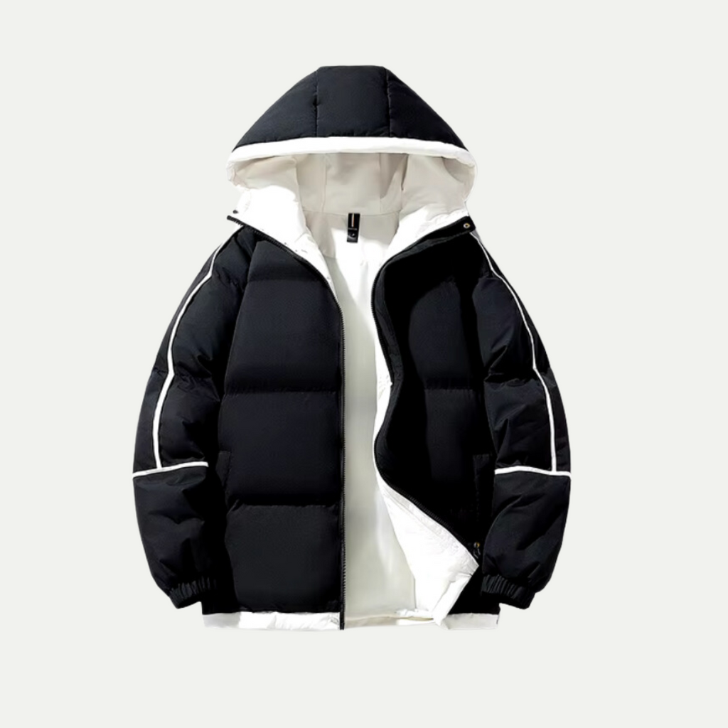 Parka Imbottito da Uomo con Cappuccio — foto 4