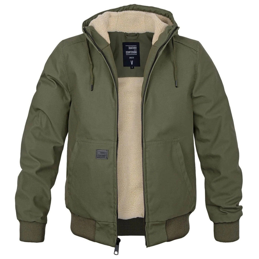Parka Invernale da Uomo con Cappuccio Staccabile — foto 2