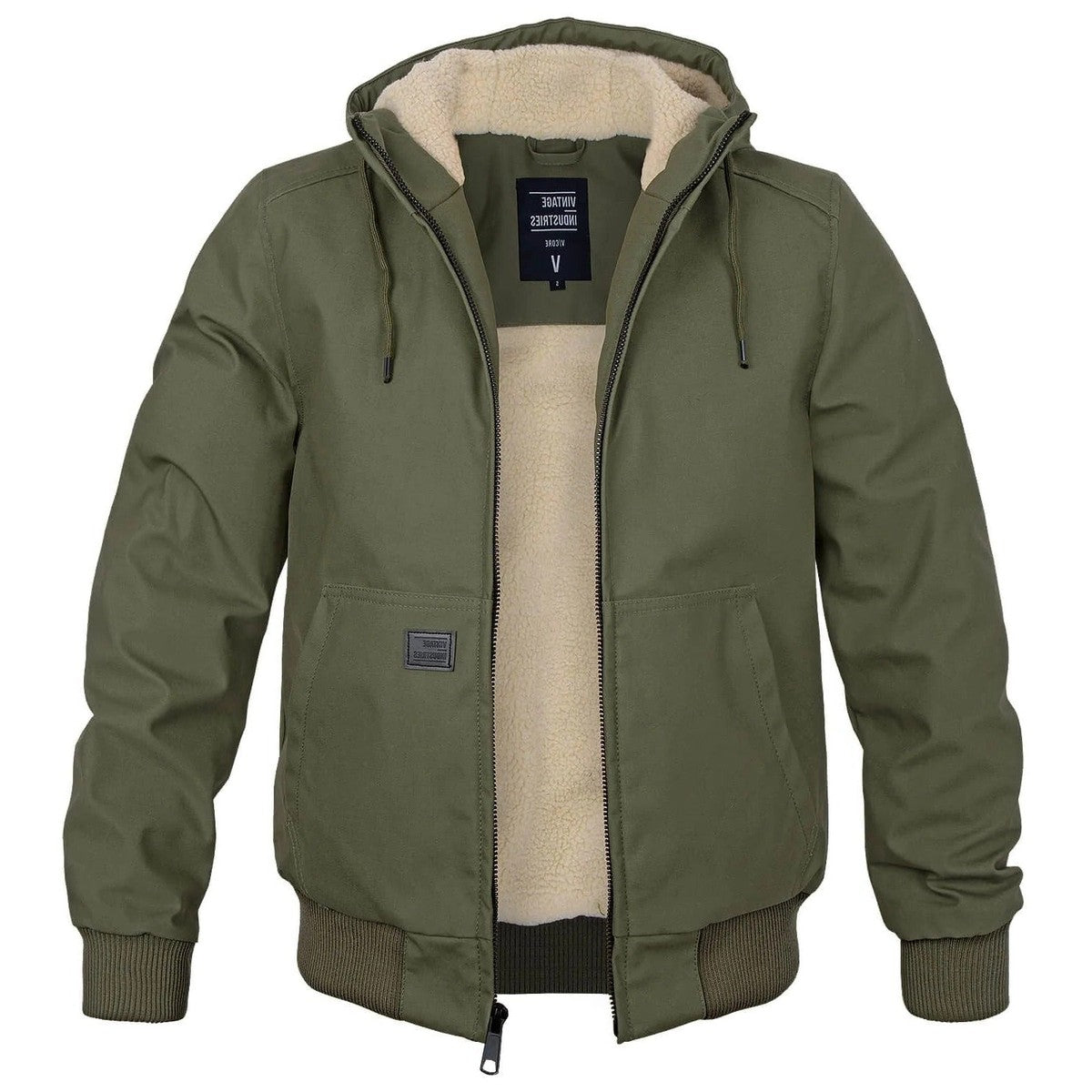 Parka Invernale da Uomo con Cappuccio Staccabile — foto 2