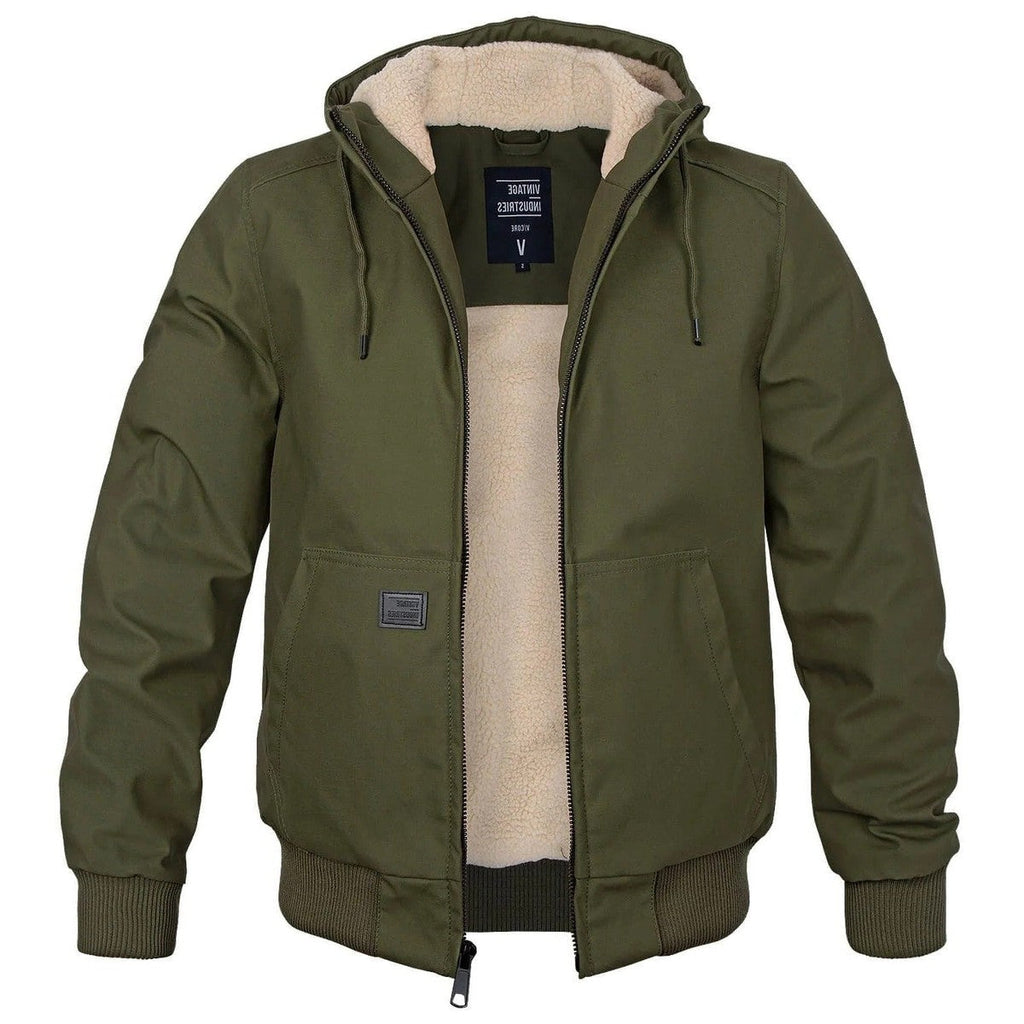 Parka Invernale da Uomo con Cappuccio Staccabile — foto 3