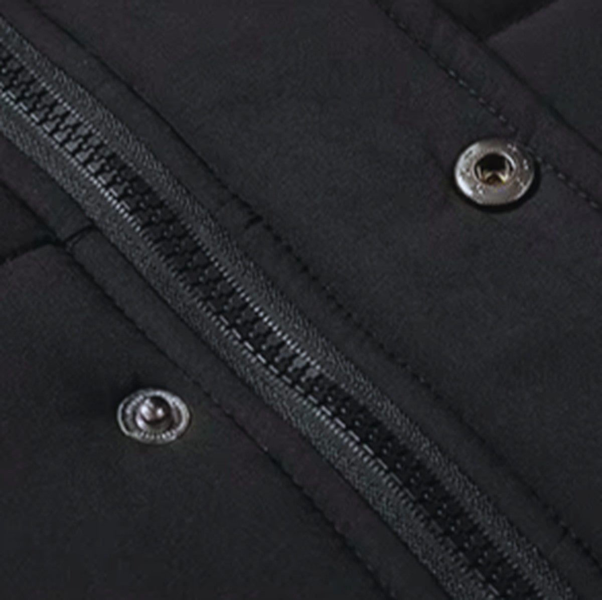 Parka Termico da Uomo con Cappuccio in Eco Pelliccia — foto 10