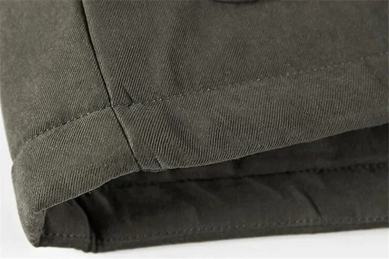 Parka da Uomo con Cappuccio Bordato in Pelo — foto 11