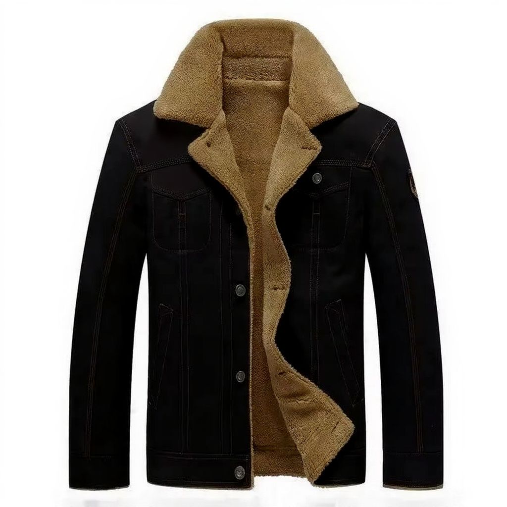 Parka da Uomo in Cotone Trapuntato Stile Militare — foto 2