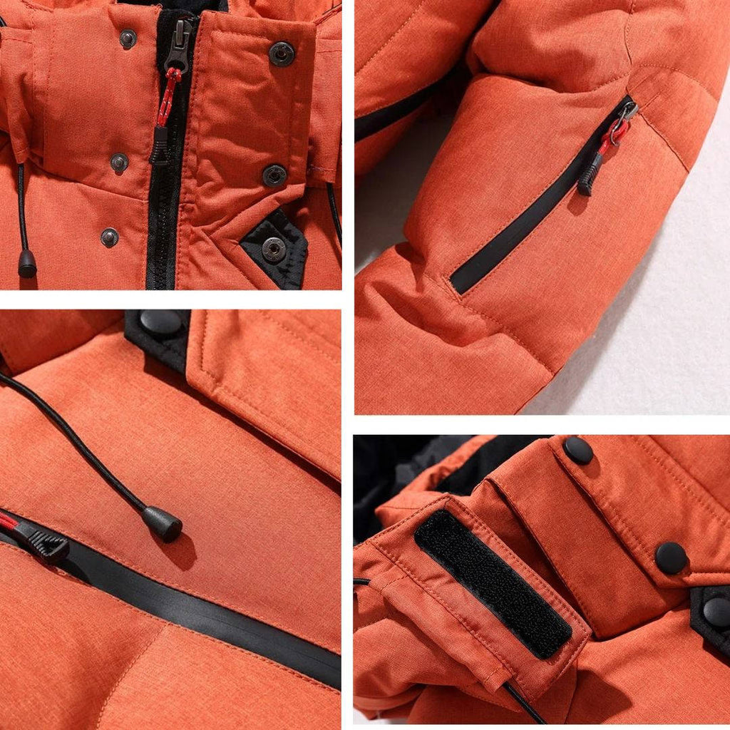 Parka da Uomo Impermeabile in Piuma d'Anatra — foto 12