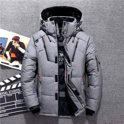 Parka da Uomo Impermeabile in Piuma d'Anatra — foto 3