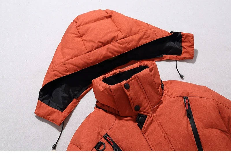 Parka da Uomo Impermeabile in Piuma d'Anatra — foto 8