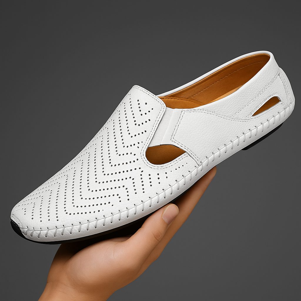Mocassini Traforati da Uomo Slip-On — foto 4