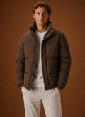 Piumino Oversize da Uomo Trapuntato Invernale