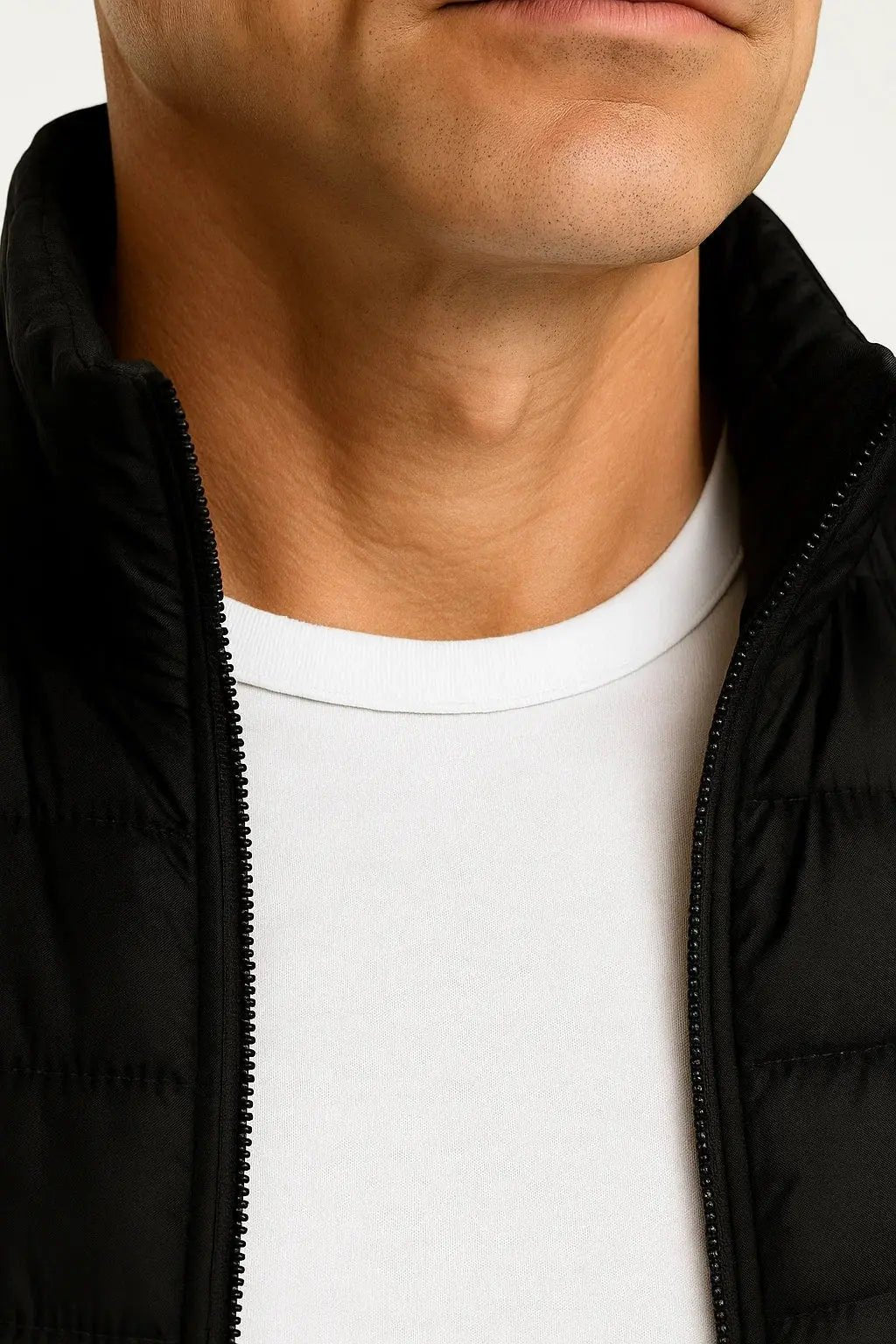 Piumino Smanicato da Uomo con Collo Alto — foto 6