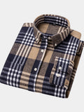 Camicia a Quadri da Uomo Casual