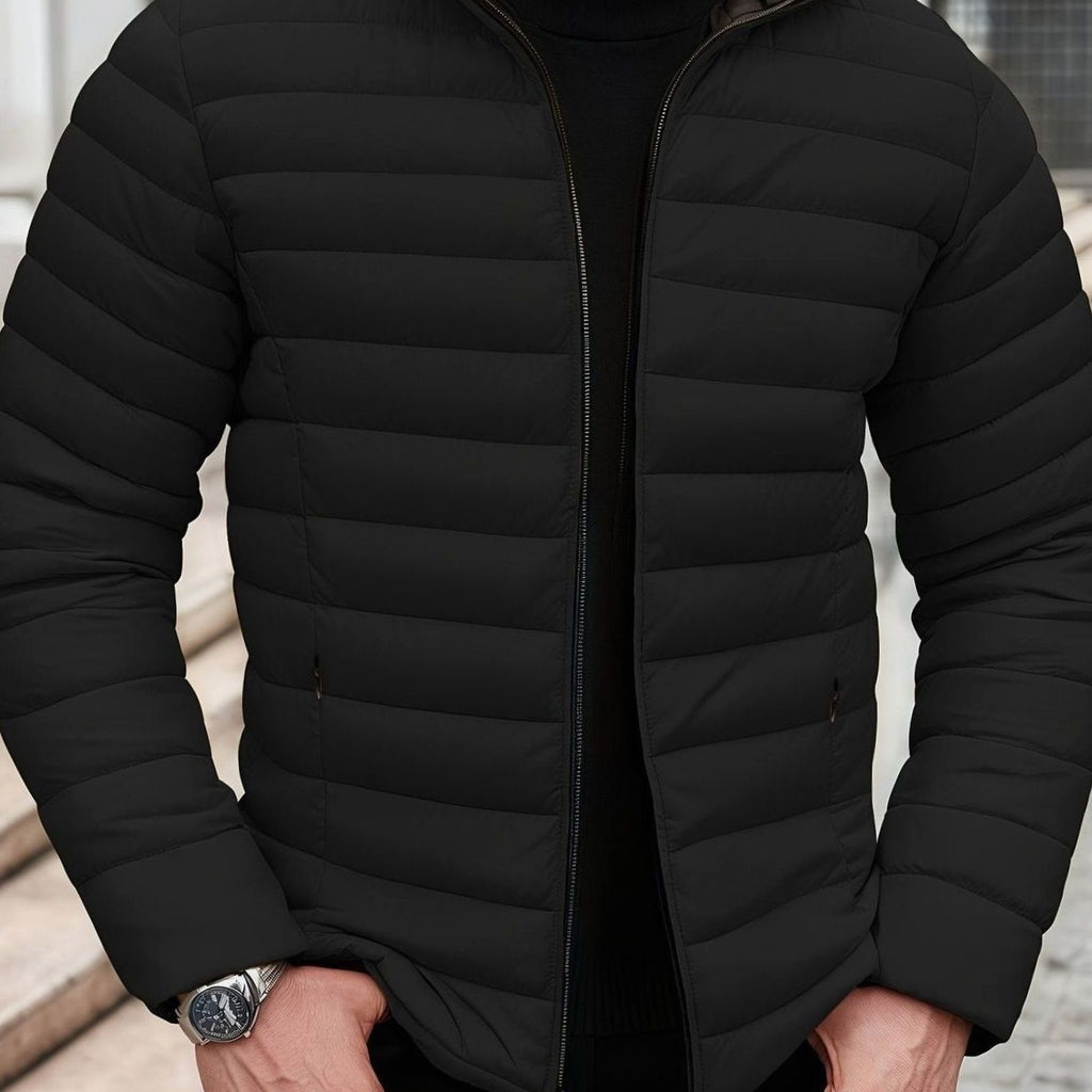 Piumino Trapuntato da Uomo con Zip Intera — foto 10