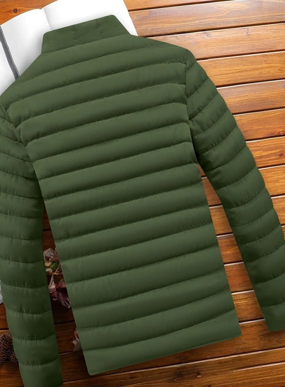 Piumino Trapuntato da Uomo con Zip Intera — foto 23