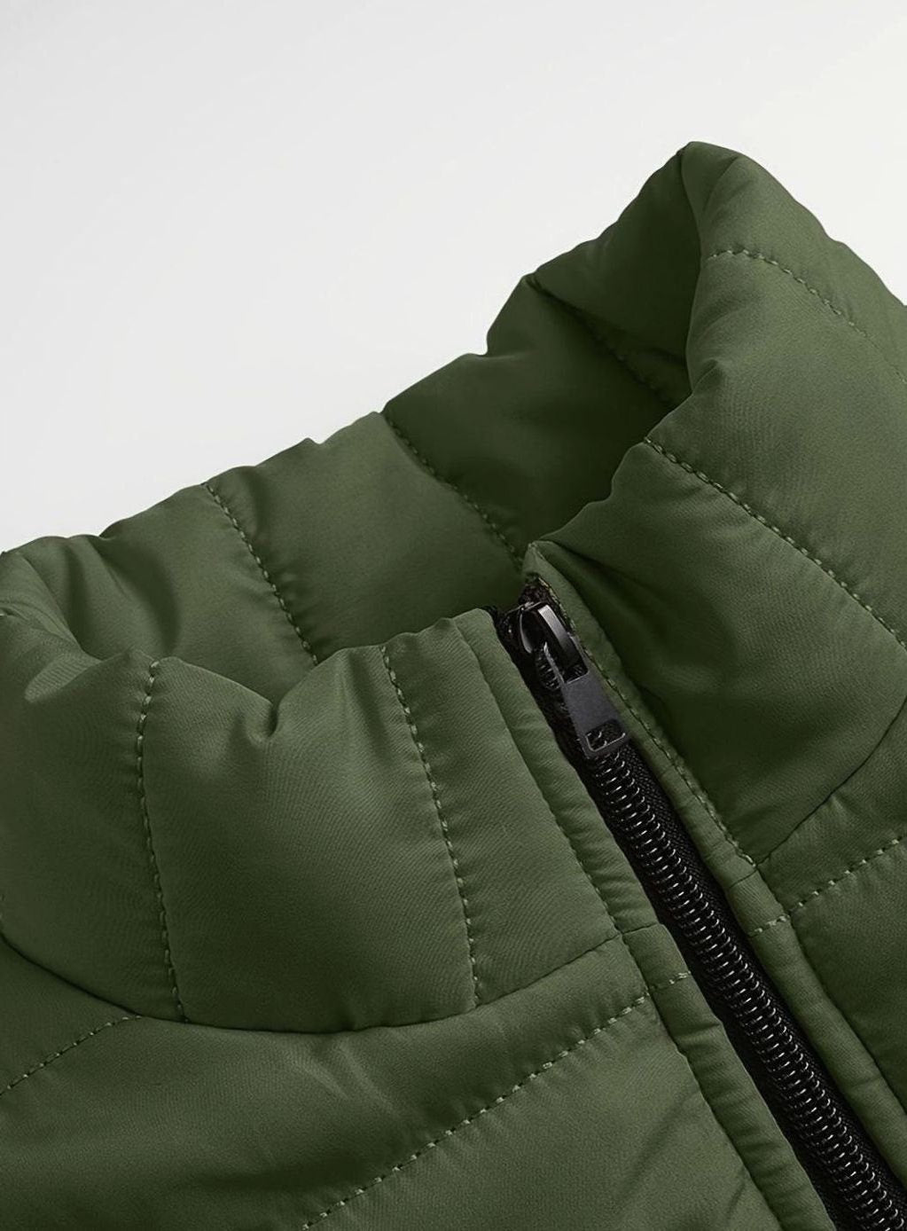 Piumino Trapuntato da Uomo con Zip Intera — foto 24
