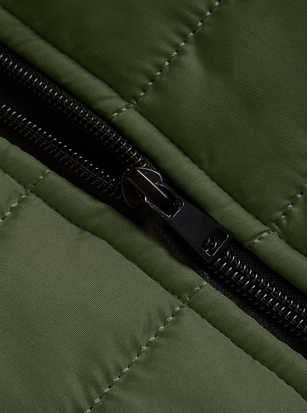Piumino Trapuntato da Uomo con Zip Intera — foto 25