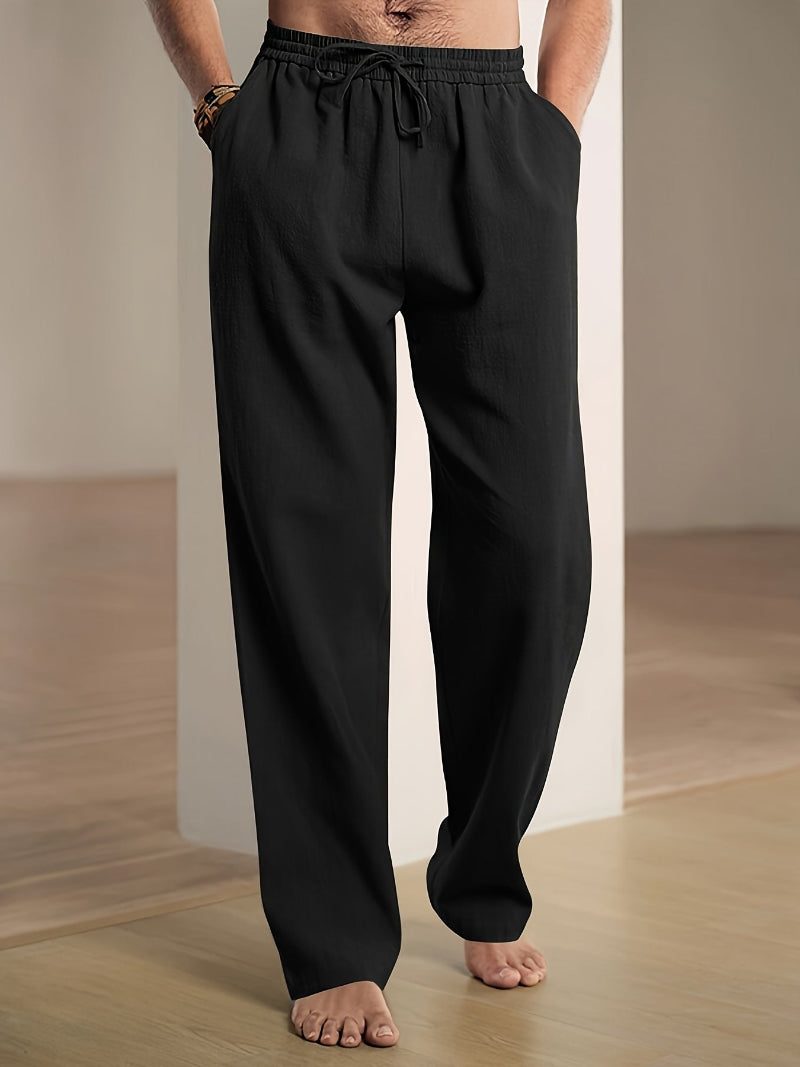 Pantaloni da Uomo Gamba Dritta con Coulisse — foto 2